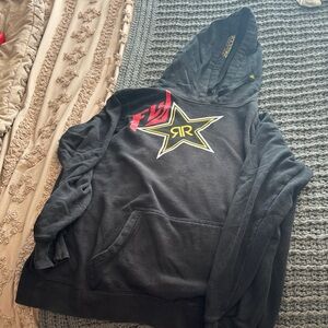Rockstar Black Hoodie for Men